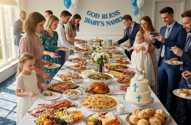 Buffet para Almoço de Batizado​