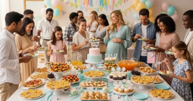 Buffet para Chá de Bebê