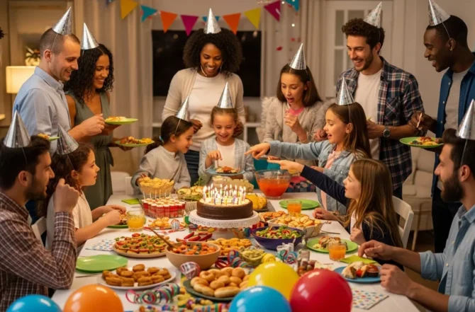 Buffet para Festa de Aniversário a Domicílio​