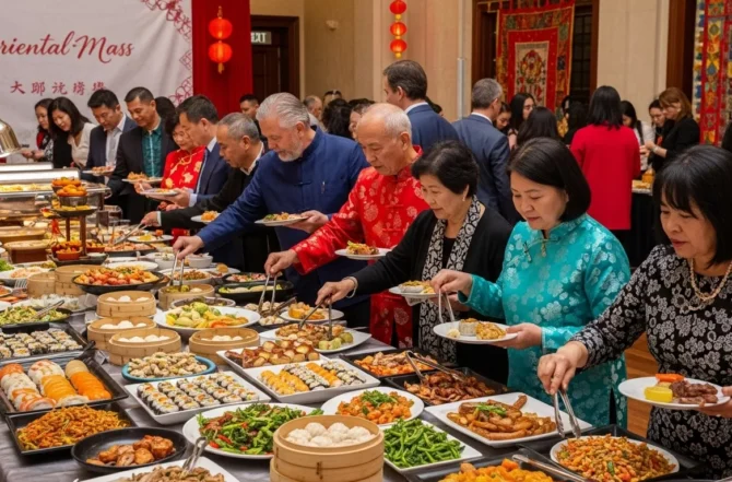 Buffet para Missa Oriental