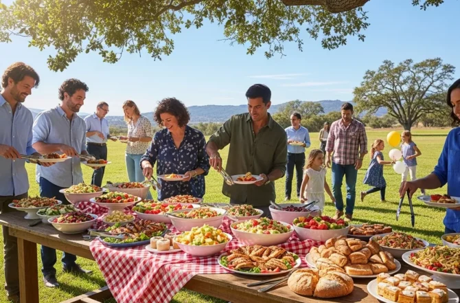 Buffet para Piquenique​